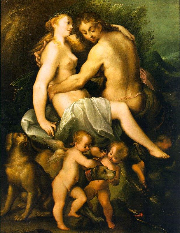 Joseph Heintz Venus and Adonis oil painting image